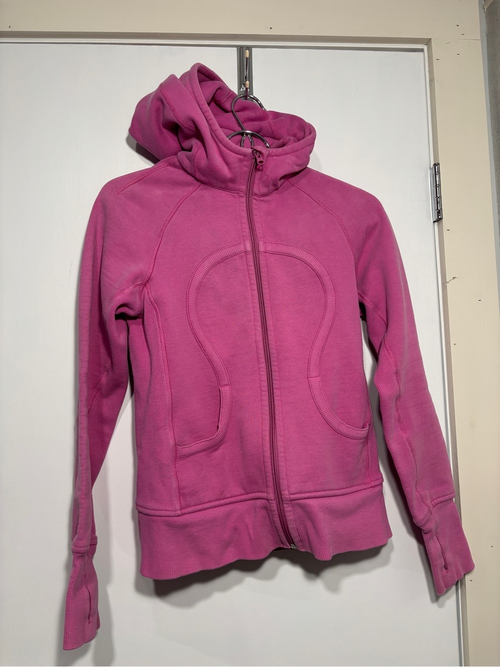 lululemon athletica Pink Full‑Zip Hooded Jacket